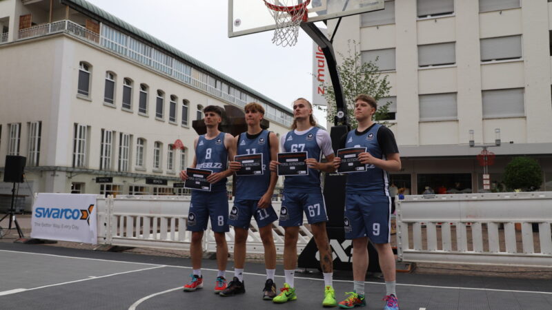 3×3 Turnier Gaggenau: Mit Buzzer Beater zum Champion